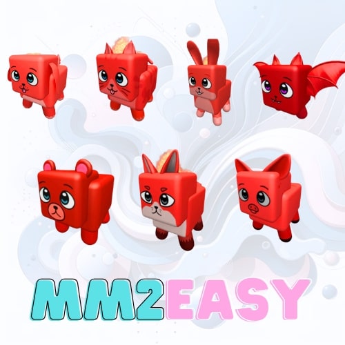 Fire Pet Set MM2 - Roblox Murder Mystery 2 