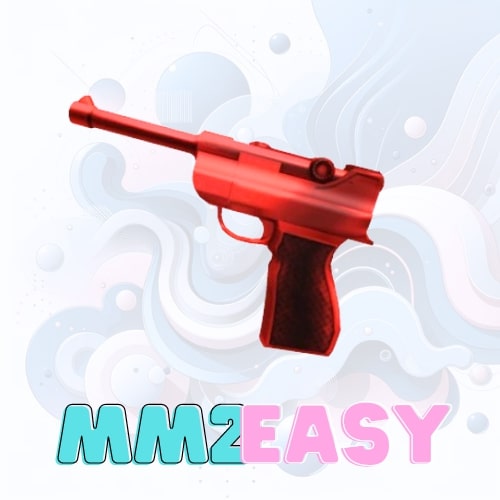 Pistola Luger Roja MM2 - Roblox Murder Mystery 2 